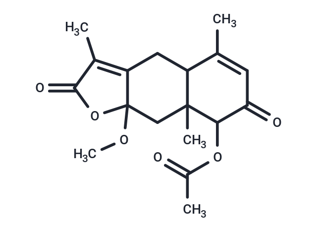 9a-methoxy-3,5,8a-trimethyl-2,7-dioxo-2H,4H,4aH,7H,8H,8aH,9H,9aH-naphtho[2,3-b]furan-8-yl acetate