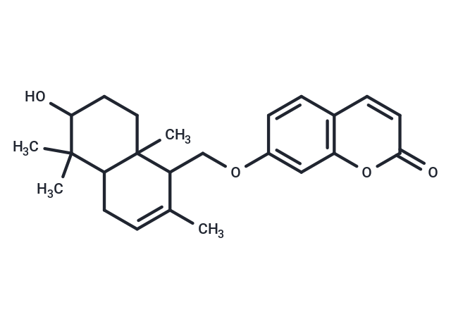 7-[(6-hydroxy-2,5,5,8a-tetramethyl-octahydronaphthalen-1-yl)methoxy]-2H-chromen-2-one