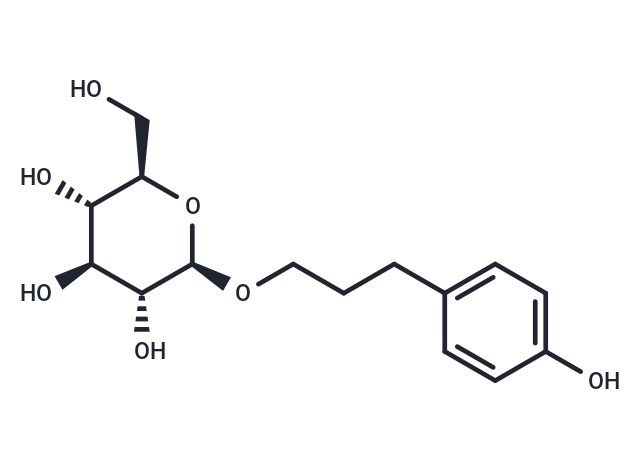 (2R,3S,4S,5R,6R)-2-(hydroxymethyl)-6-[3-(4-hydroxyphenyl)propoxy]oxane-3,4,5-triol