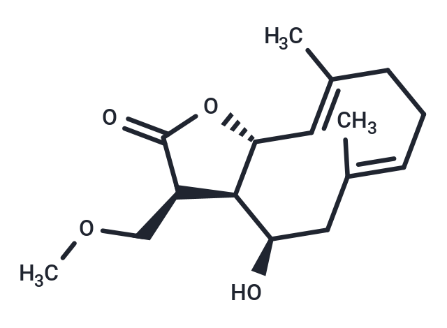(3S,4R,11aR)-4-hydroxy-(methoxymethyl)-dimethyl-2H,3H,3aH,4H,5H,8H,9H,11aH-cyclodeca[b]furan-2-one