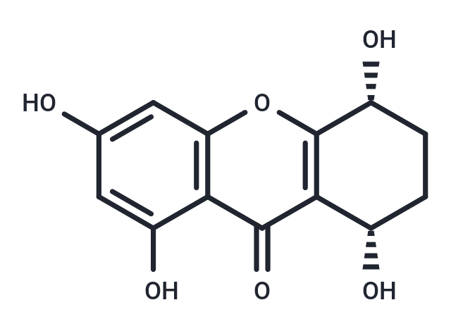 (1S,4R)-1,4,6,8-tetrahydroxy-2,3,4,9-tetrahydro-1H-xanthen-9-one