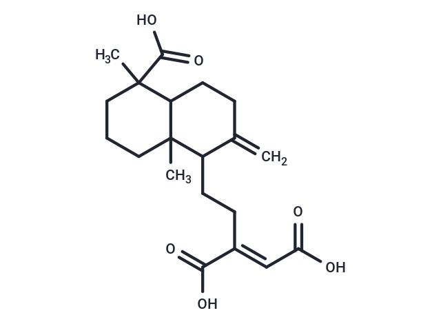 (2E)-2-[2-(5-carboxy-5,8a-dimethyl-2-methylidene-decahydronaphthalen-1-yl)ethyl]but-2-enedioic acid
