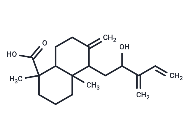 5-(2-hydroxy-3-methylidenepent-4-en-1-yl)-dimethyl-methylidene-decahydronaphthalene-carboxylic acid