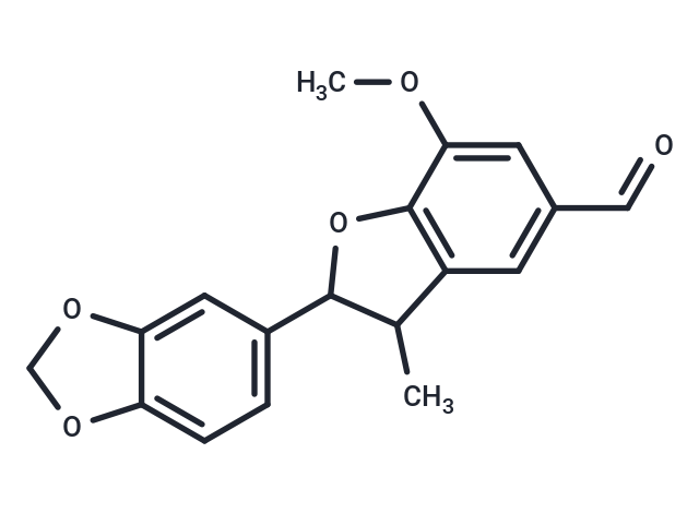2-(2H-1,3-benzodioxol-5-yl)-7-methoxy-3-methyl-2,3-dihydro-1-benzofuran-5-carbaldehyde
