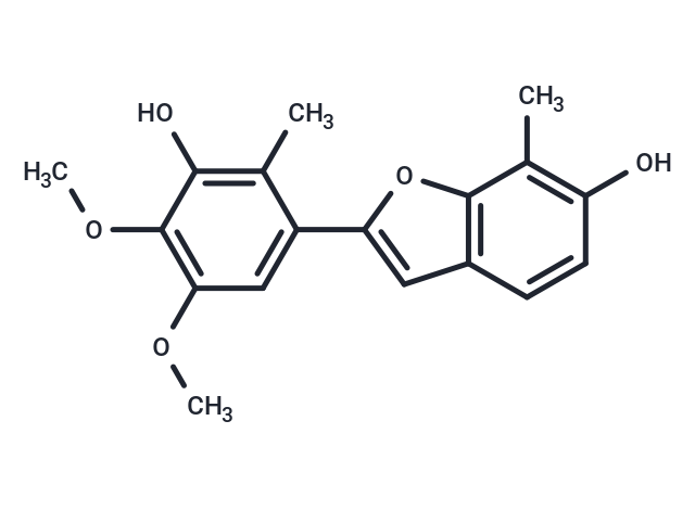 2-(3-hydroxy-4,5-dimethoxy-2-methylphenyl)-7-methyl-1-benzofuran-6-ol