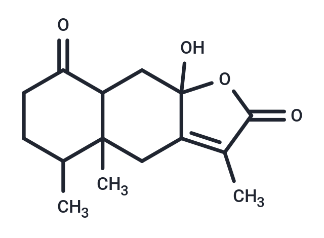 9a-hydroxy-3,4a,5-trimethyl-2H,4H,4aH,5H,6H,7H,8H,8aH,9H,9aH-naphtho[2,3-b]furan-2,8-dione