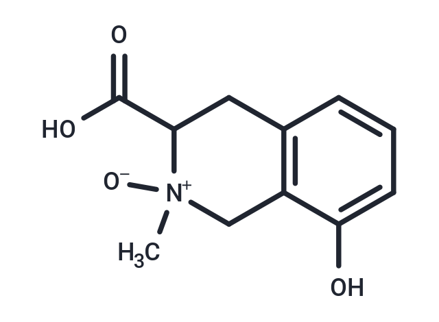 3-carboxy-8-hydroxy-2-methyl-1,2,3,4-tetrahydroisoquinolin-2-ium-2-olate