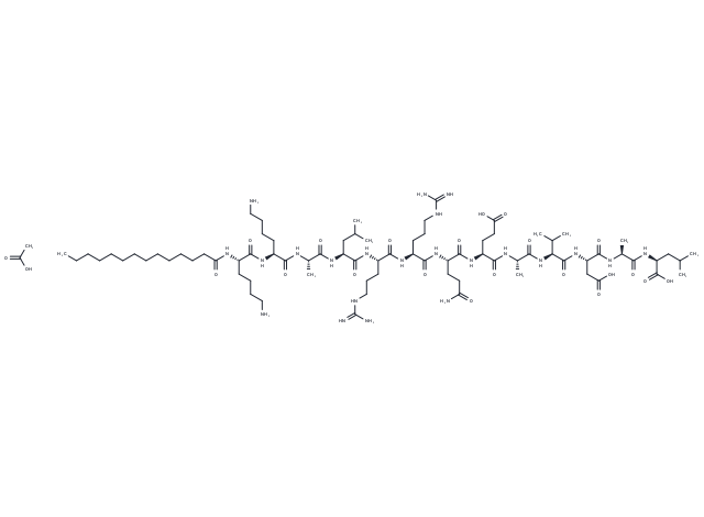 Autocamtide-2-related inhibitory peptide, myristoylated acetate(201422-04-0 free base)