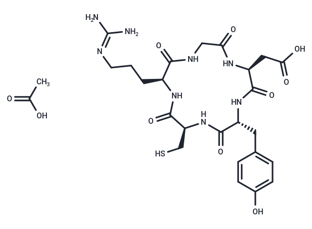 Cyclo(-RGDyC)acetate