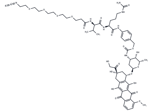 Azide-PEG4-VC-PAB-Doxorubicin