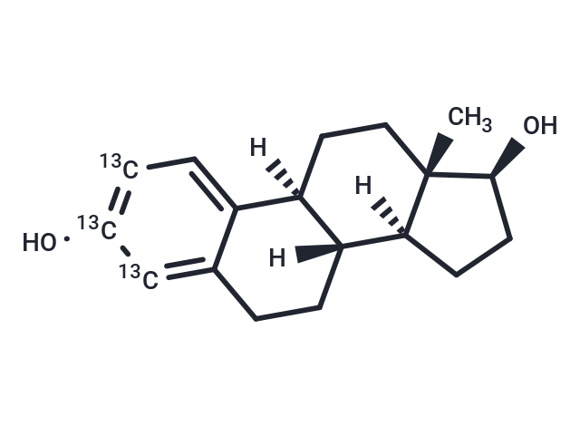 17β-Estradiol-[2,3,4-13C3] (Standard)