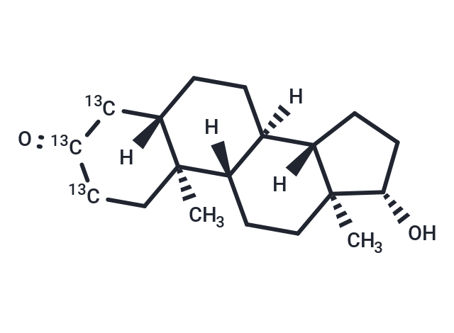 Dihydrotestosterone-[13C3] In Methanol, Concentration: 100µg/mL (Standard)