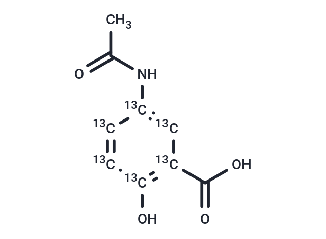 N-Acetyl-5-Aminosalicylic Acid-[13C6] (Standard)