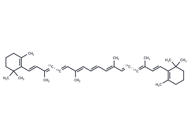 Beta-Carotene-[10.10‘.11.11‘-13C4] (Standard)