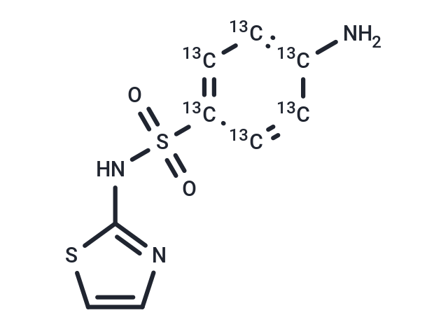 Sulfathiazole-[13C6] (Standard)