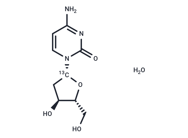 2'-Deoxycytidine-[1'-13C] Monohydrate (Standard)