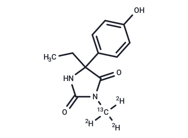 4-Hydroxymephenytoin-[13C,D3] (Standard)