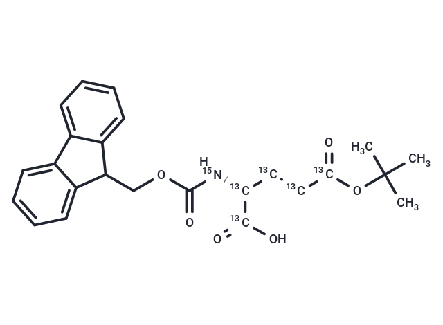 Fmoc-L-Glutamic Acid-[13C5,15N]-5-T-Butyl Ester (Standard)