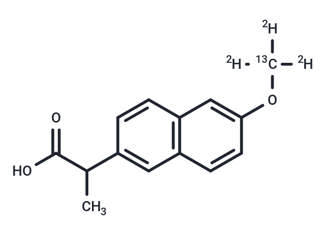 Naproxen-[13C,D3], Racemic Mixture (Standard)