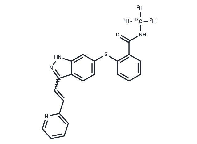 Axitinib-[13C,D3] (Standard)