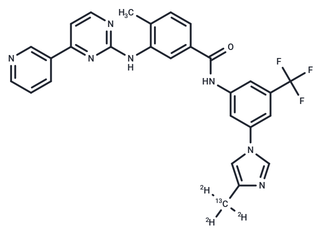 Nilotinib-[13C,D3] (Standard)