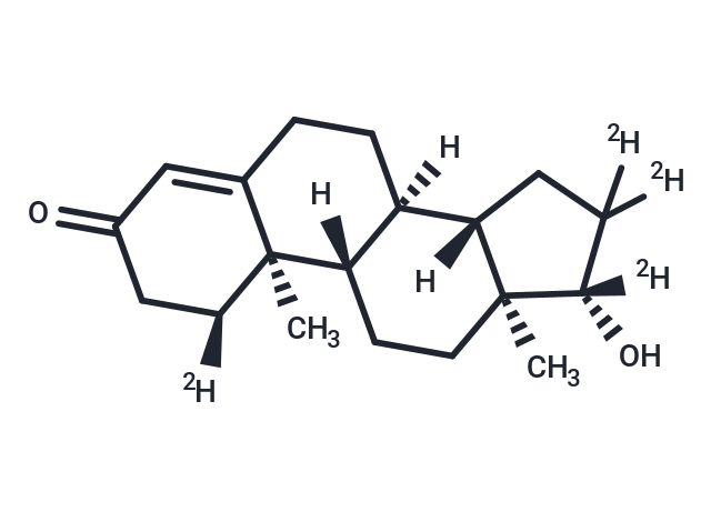 Testosterone-[D4] In Methanol, Concentration: 10µg/mL (Standard)
