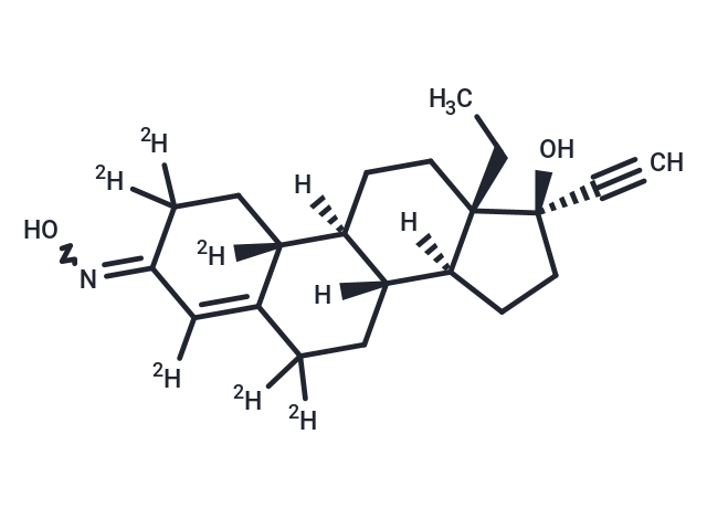 (-)-Norelgestromin-2,2,4,6,6,10-[D6] (Standard)