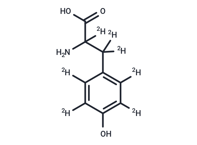 Dl-4-Hydroxyphenyl-D4-Alanine-2,3,3-D3 (Standard)