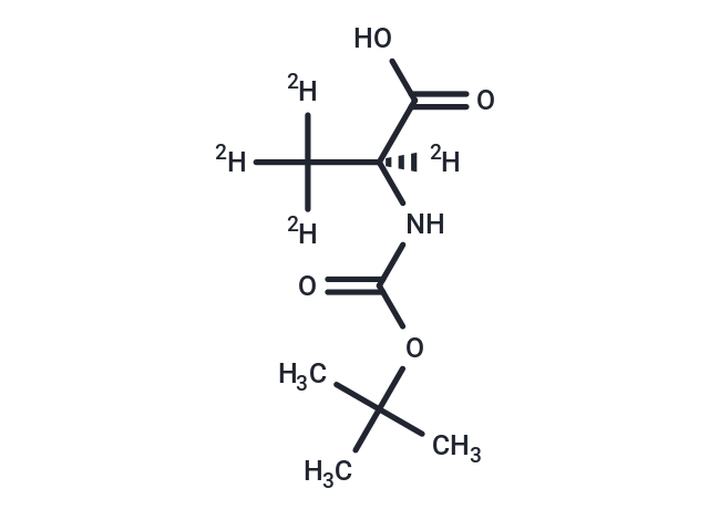 L-Alanine-2,3,3,3-D4-N-T-Boc (Standard)