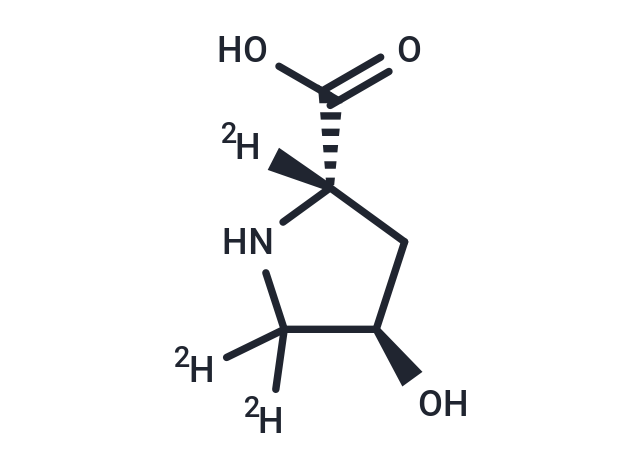 Trans-4-Hydroxy-L-Proline-2,5,5-D3 (Standard)