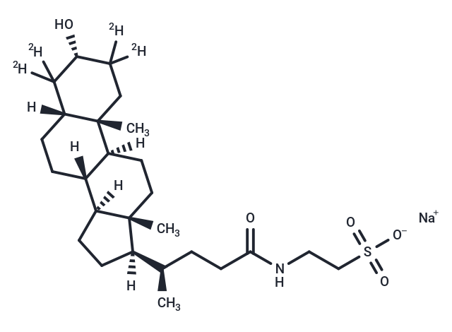 Taurolithocholic Acid-[D4] Sodium Salt In Methanol, Concentration: 100µg/mL (Standard)