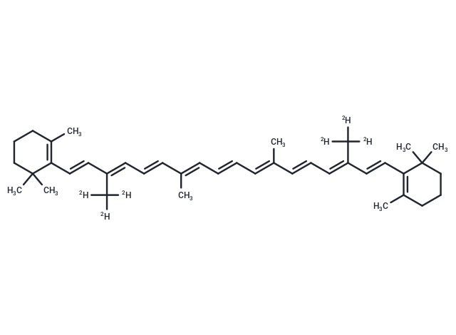 Beta-Carotene-[19.19.19.19‘.19‘.19‘-D6] (Standard)