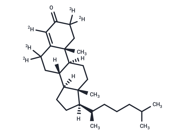 4-Cholesten-3-One-2,2,4,6,6-D5 (Standard)