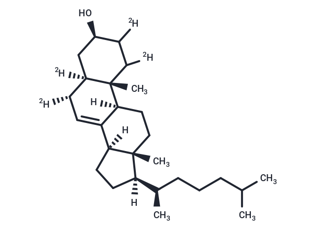 5α-Cholest-7-En-3β-Ol-1,2,5,6α-[D4] (Standard)