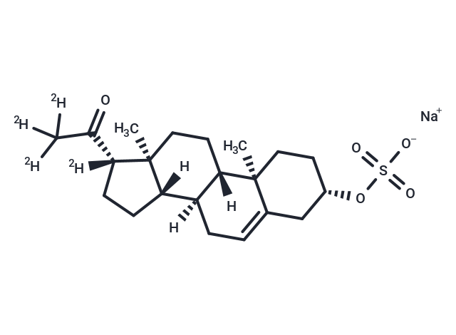 Sodium Pregnenolone-17α,21,21,21-D4 Sulfate (Standard)