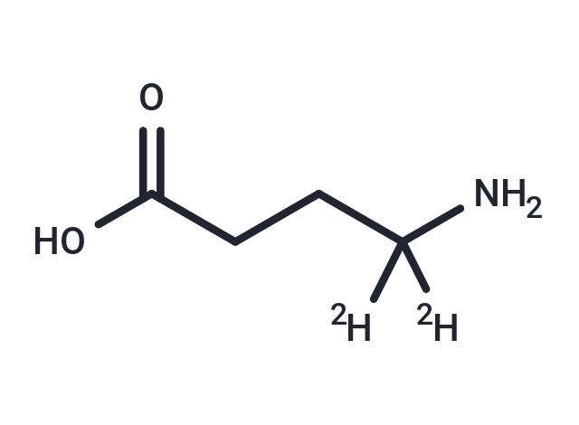 4-Aminobutyric-4,4-D2 Acid (Standard)