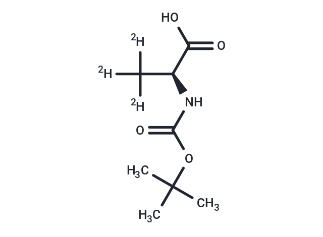 L-Alanine-3,3,3-D3-N-T-Boc (Standard)