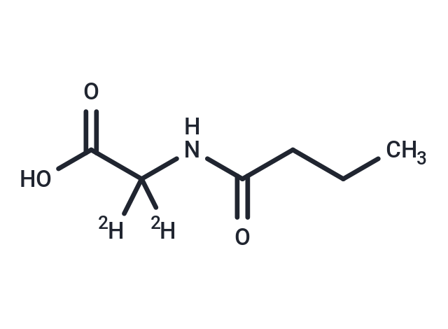 N-Butyrylglycine-2,2-D2 (Standard)
