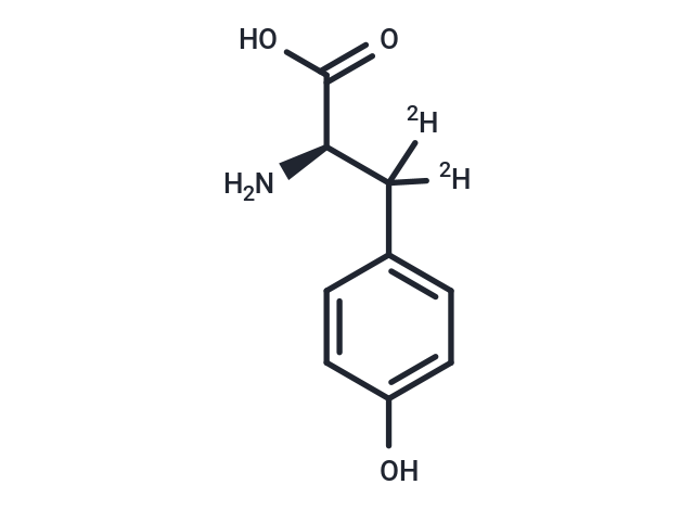 D-4-Hydroxyphenylalanine-3,3-D2 (Standard)