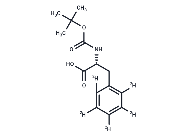 D-Phenyl-D5-Alanine-N-T-Boc (Standard)