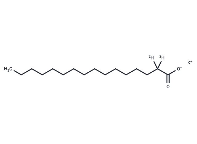 Potassium Hexadecanoate-2,2-D2 (Standard)