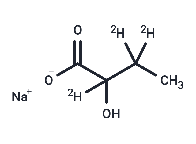 Sodium (±)-2-Hydroxybutyrate-2,3,3-D3 (Standard)