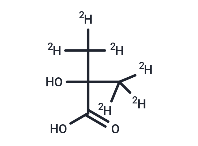 2-Hydroxyisobutyric Acid-[D6] (Standard)
