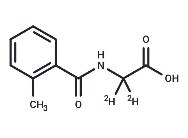 N-(2-Methylbenzoyl)Glycine-2,2-D2 (Standard)