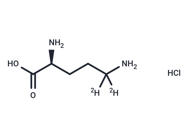 L-Ornithine-[5,5-D2] Hydrochloride (Standard)