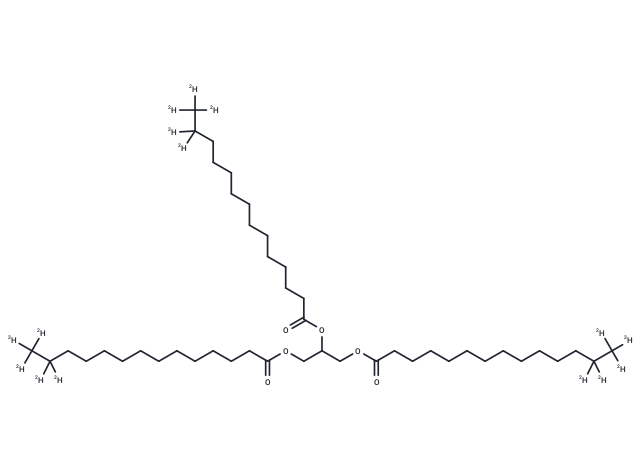Glyceryl Tri(Tetradecanoate-13,13,14,14,14-D5) (Standard)