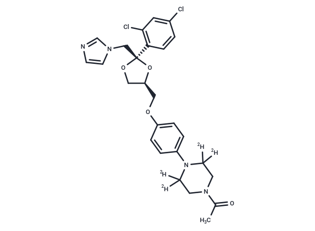 (±)-Ketoconazole-D4(Cis-Isomers) (Standard)
