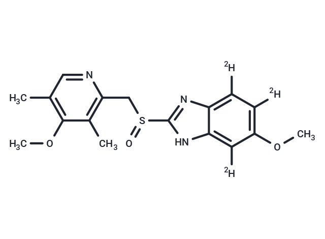 Omeprazole-D3 (Benzimidazole-4,6,7-D3) (Standard)