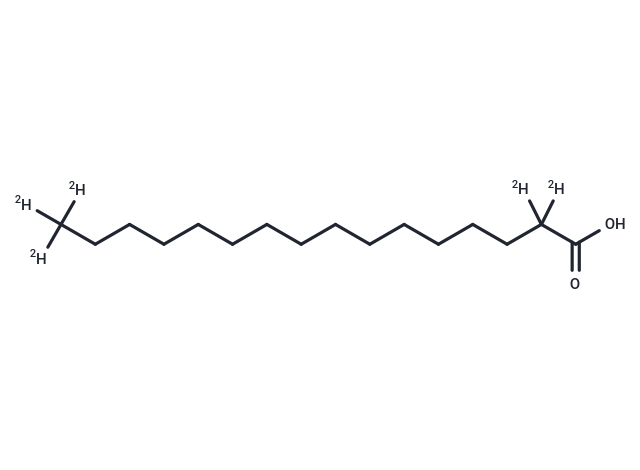 Hexadecanoic-2,2,16,16,16-D5 Acid (Standard)