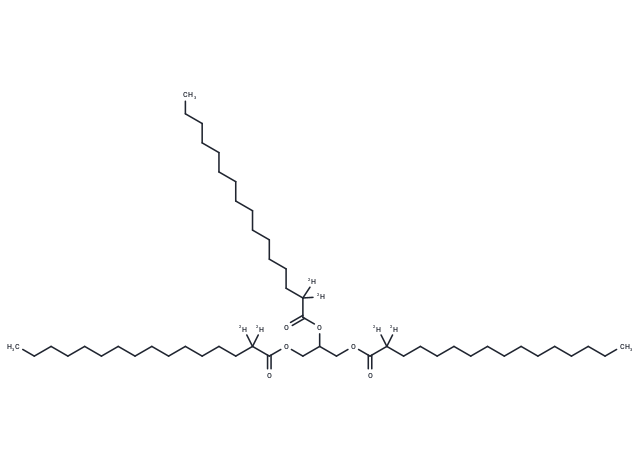 Glyceryl Tri(Hexadecanoate-2,2-D2) (Standard)
